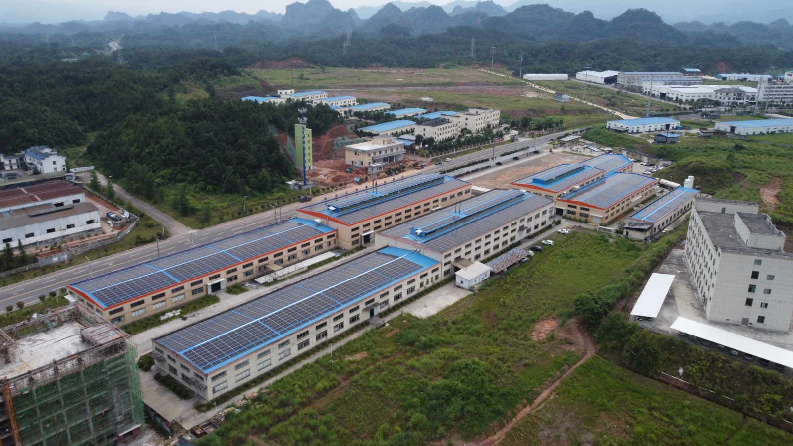 金融+EPC受企业青睐 365速发国际最新平台承建江西尚朋科技光伏屋顶项目完工并网